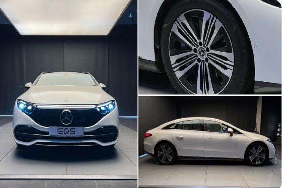 Mercedes EQS electric vehicle